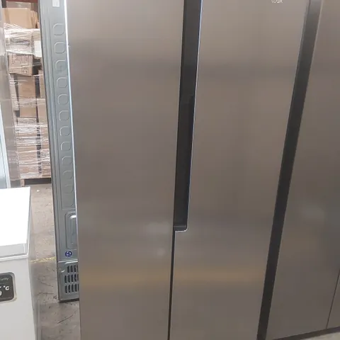 LOGIK LESSBSX23 SLIM AMERICAN-STYLE FRIDGE FREEZER - INOX