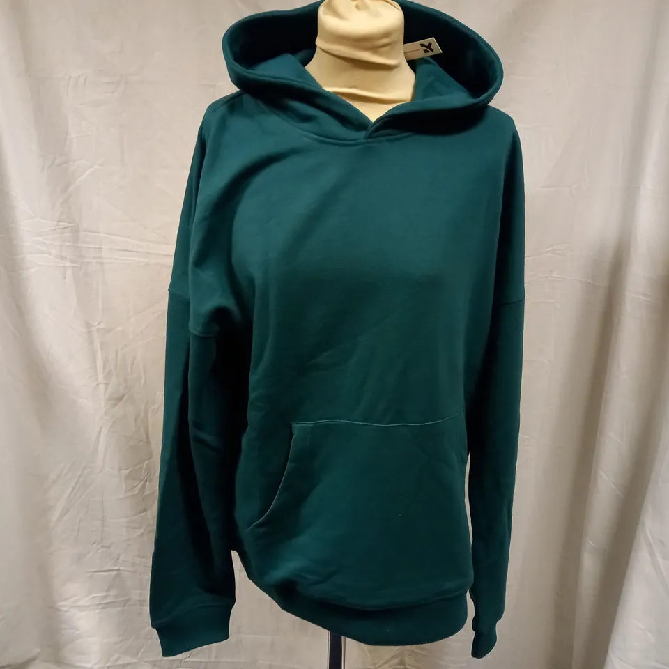 BRAND NEW KOI OVERSIZED HOODIE, PEPPER GRASS - SMALL
