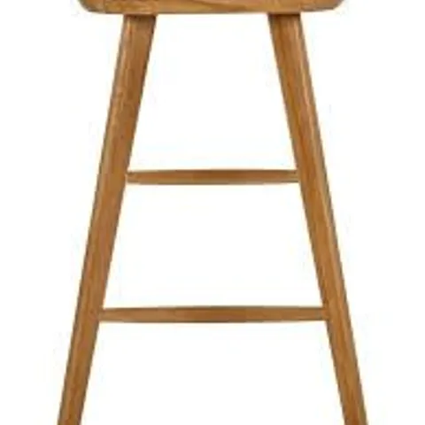 BOXED JULIAN BOWEN MULU BAR STOOL - OAK (1 BOX)