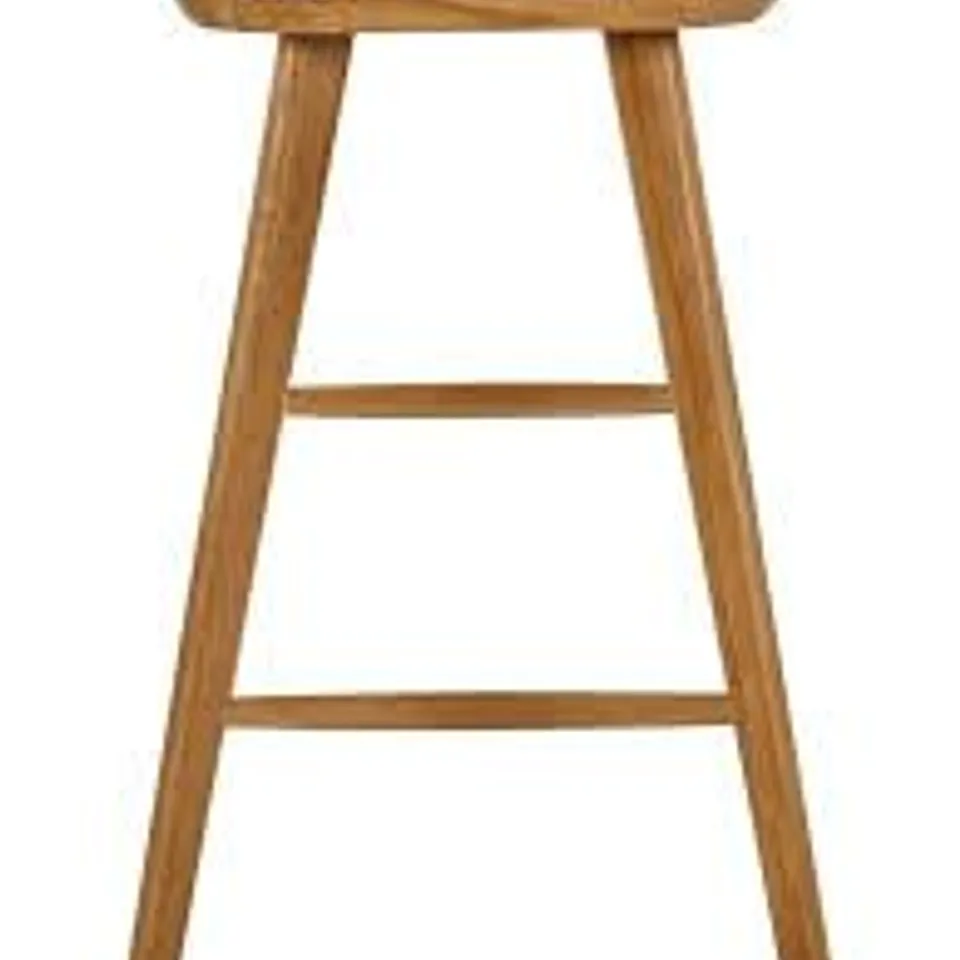 BOXED JULIAN BOWEN MULU BAR STOOL - OAK (1 BOX)