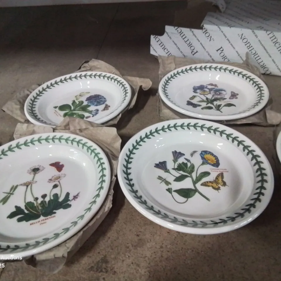 BOXED BOTANIC GARDEN 6 PIECE SIDE PLATES