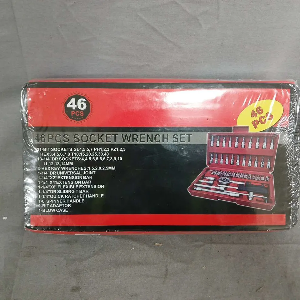 10X 46-PIECE SOCKET WRENCH SETS