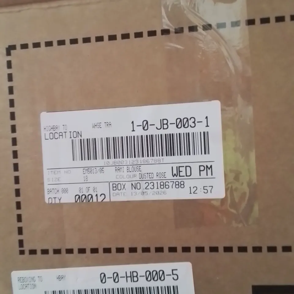 BOXED BRAND NEW APPROXIMATELY 12 SIMPLY BE RAMI BLOUSE DUSTED ROSE SIZE 18