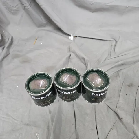 BARBOUR WAX THORNPROOF DRESSING TIN SET – ORIGINAL FORMULA (3 X TINS)