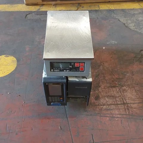 HERBERT BC-801 CHECK-WEIGHING SCALE & LABELER 