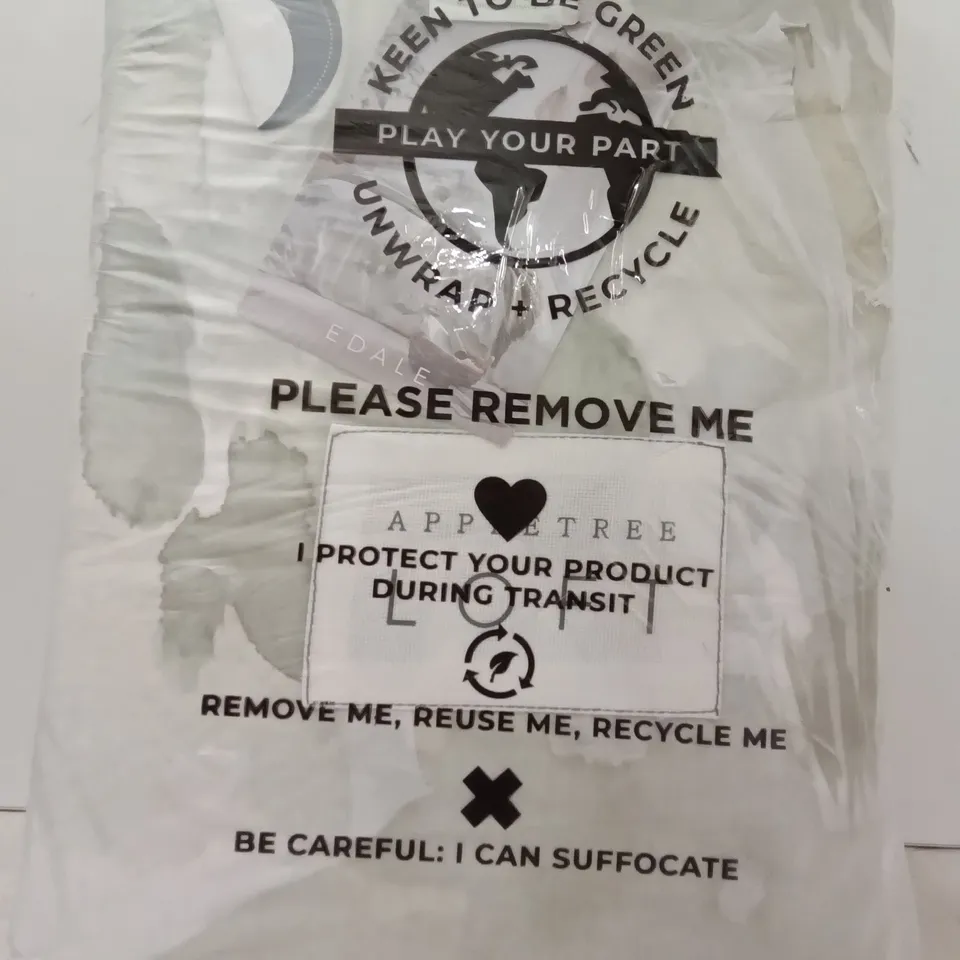 EDALE SUPERKING COTTON DUVET SHEET IN GREEN