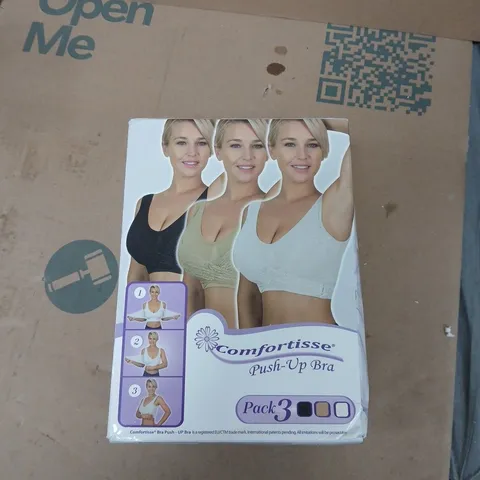 COMFORTISSE PUSH-UP BRA PACK OF 3 – WOMEN'S LINGERIE