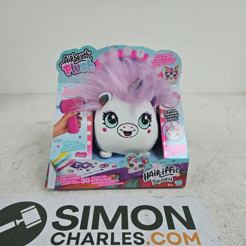 HAIRIFFIC SQUISHY AIRBRUSH PLUSH 6+