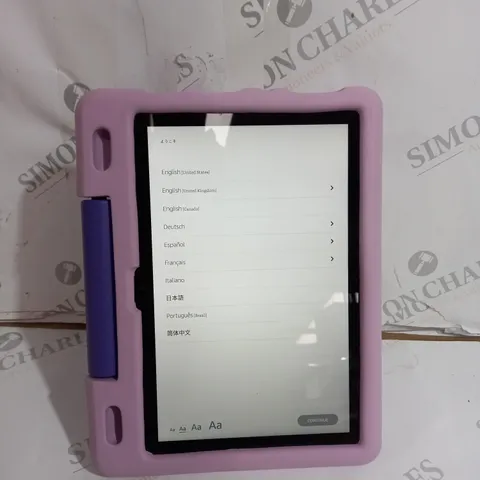 AMAZON BLACK FIRE HD 10 TABLET 
