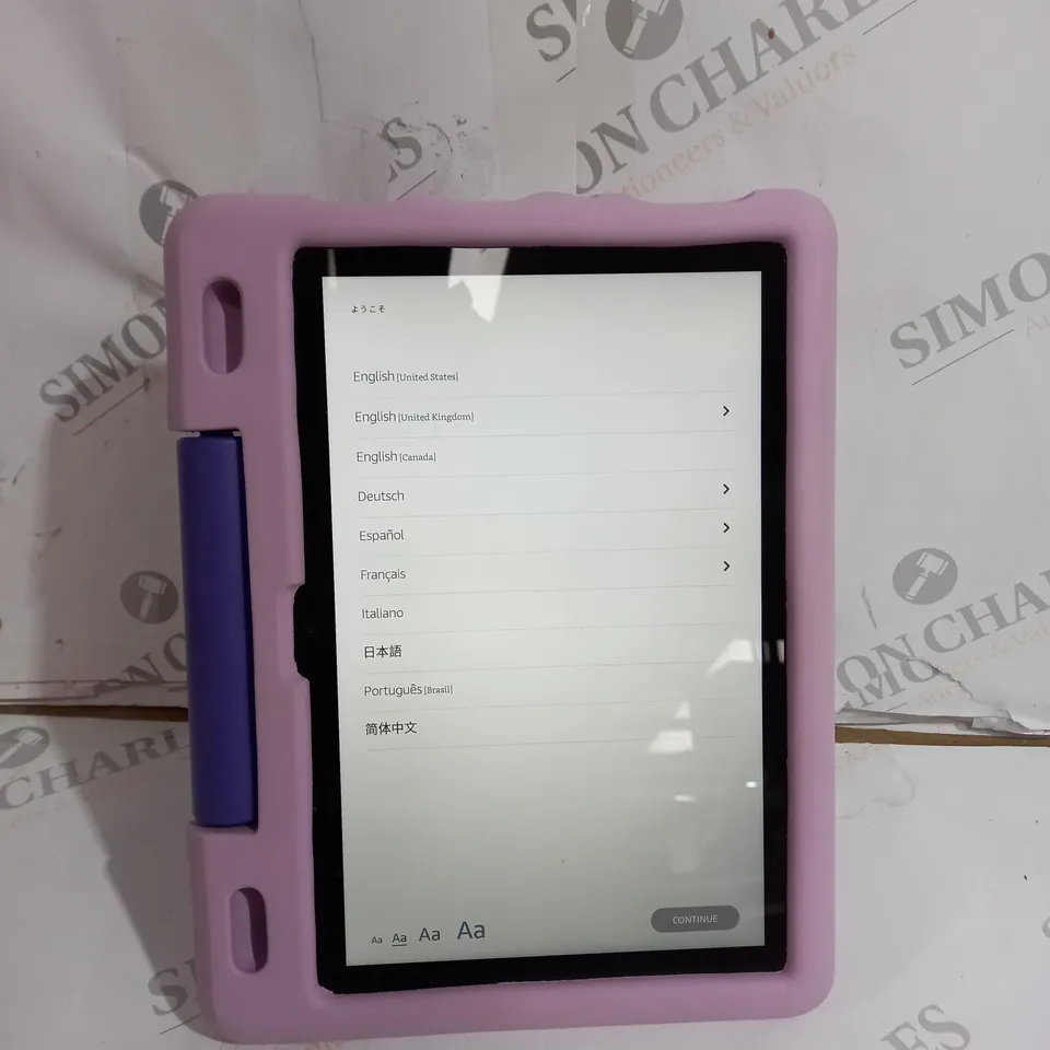 AMAZON BLACK FIRE HD 10 TABLET 
