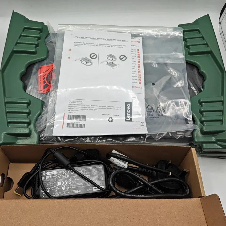 BOXED LENOVO THINKPAD T470 INTEL I-5 8TH GEN LAPTOP IN BLACK