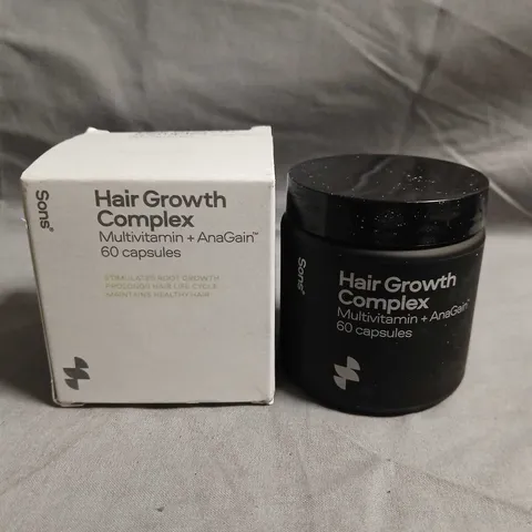 SONS HAIR COMPLEX MULTI-VITAMIN & ANAGAIN, HAIR GROWTH SUPPLEMENT