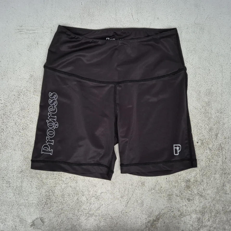 PROGRESS GRAPPLING SHORTS IN BLACK SIZE SMALL