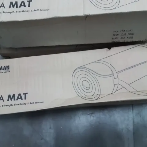 BOXED KAYMAN YOGA MAT (COLOURS VARY)
