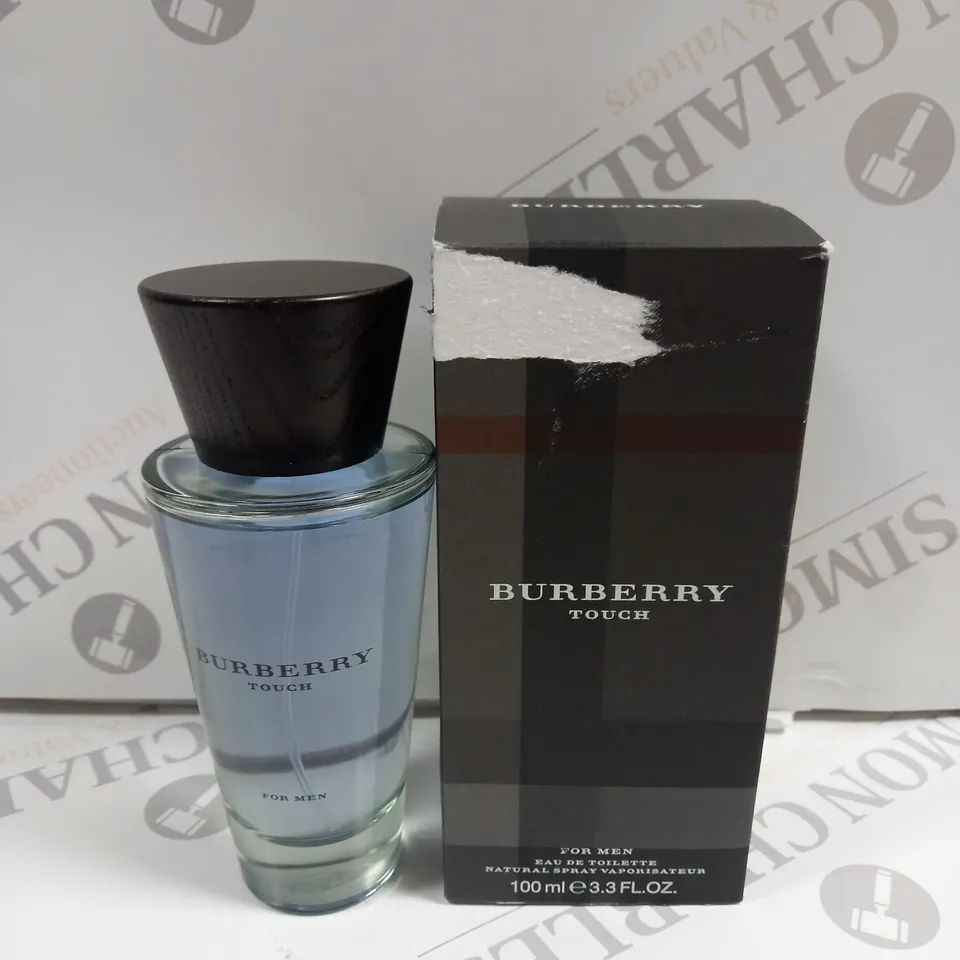 BOXED BURBERRY TOUCH FOR MEN EAU DE TOILETTE 100ML