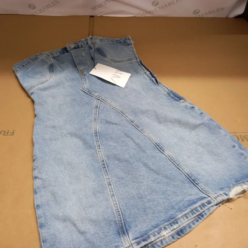 ZARA DENIM DRESS - UK S