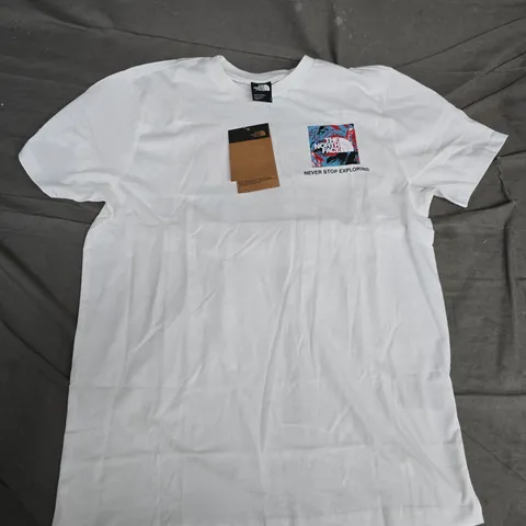 THE NORTH FACE HEAT MAP SS TEE – WHITE, SMALL (MEN'S)