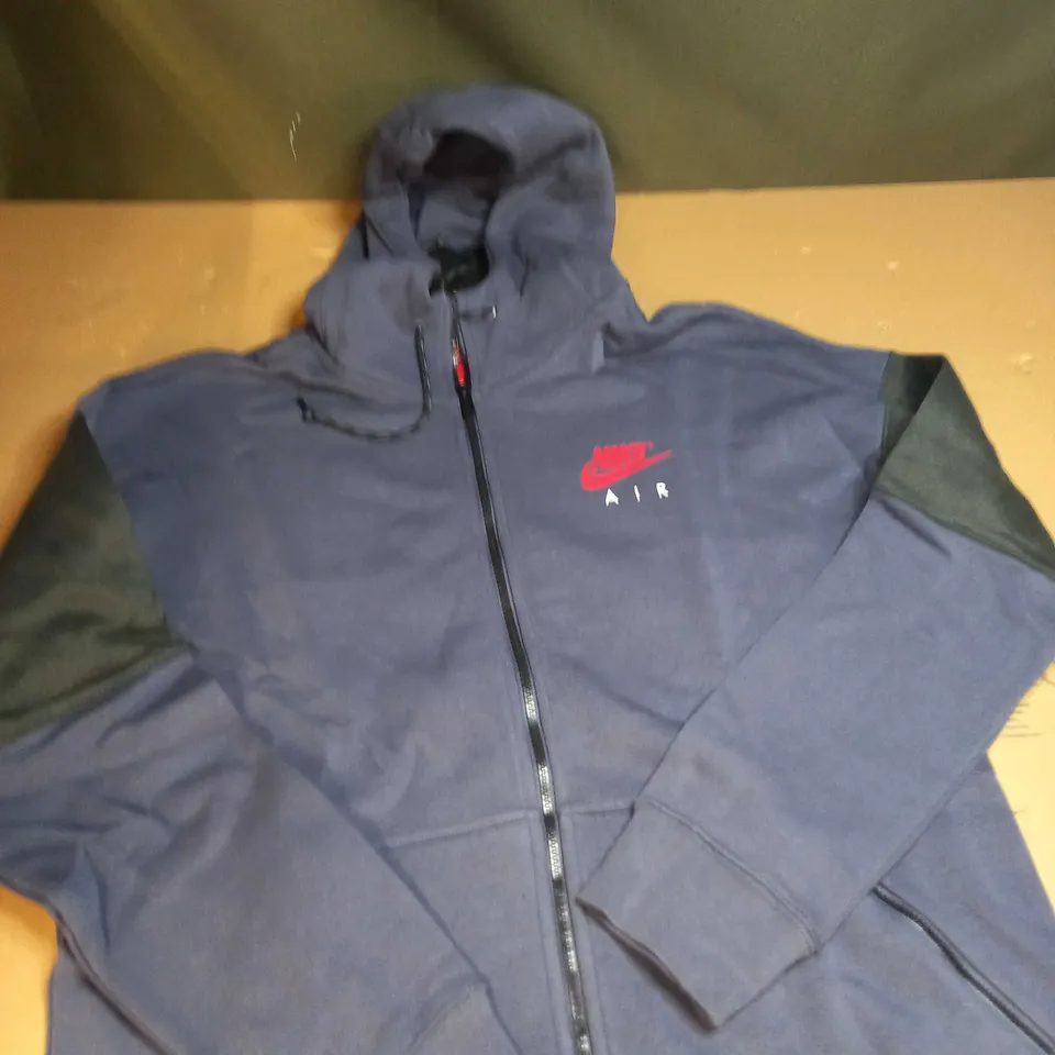 MENS NIKE AIR LOGO ZIPPED JACKET SIZE L