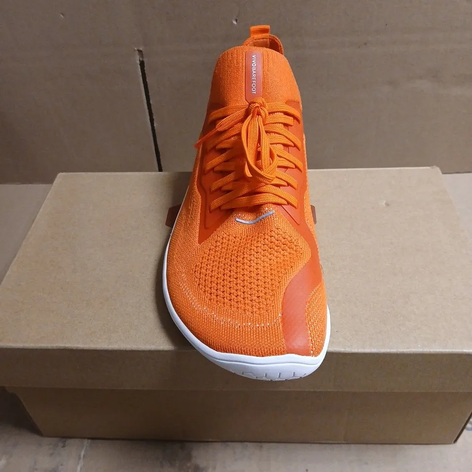 VIVOBAREFOOT PRIMUS LITE II KNIT ORANGE RUNNING SHOES BOXED WOMENS 39