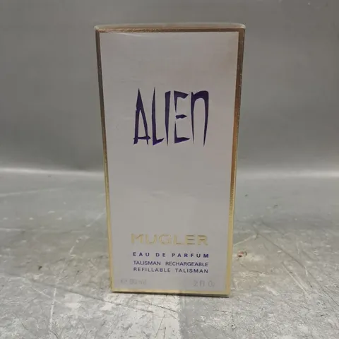 BOXED AND SEALED ALIEN MUGLER EAU DE PARFUM REFILLABLE TALISMAN 60ML