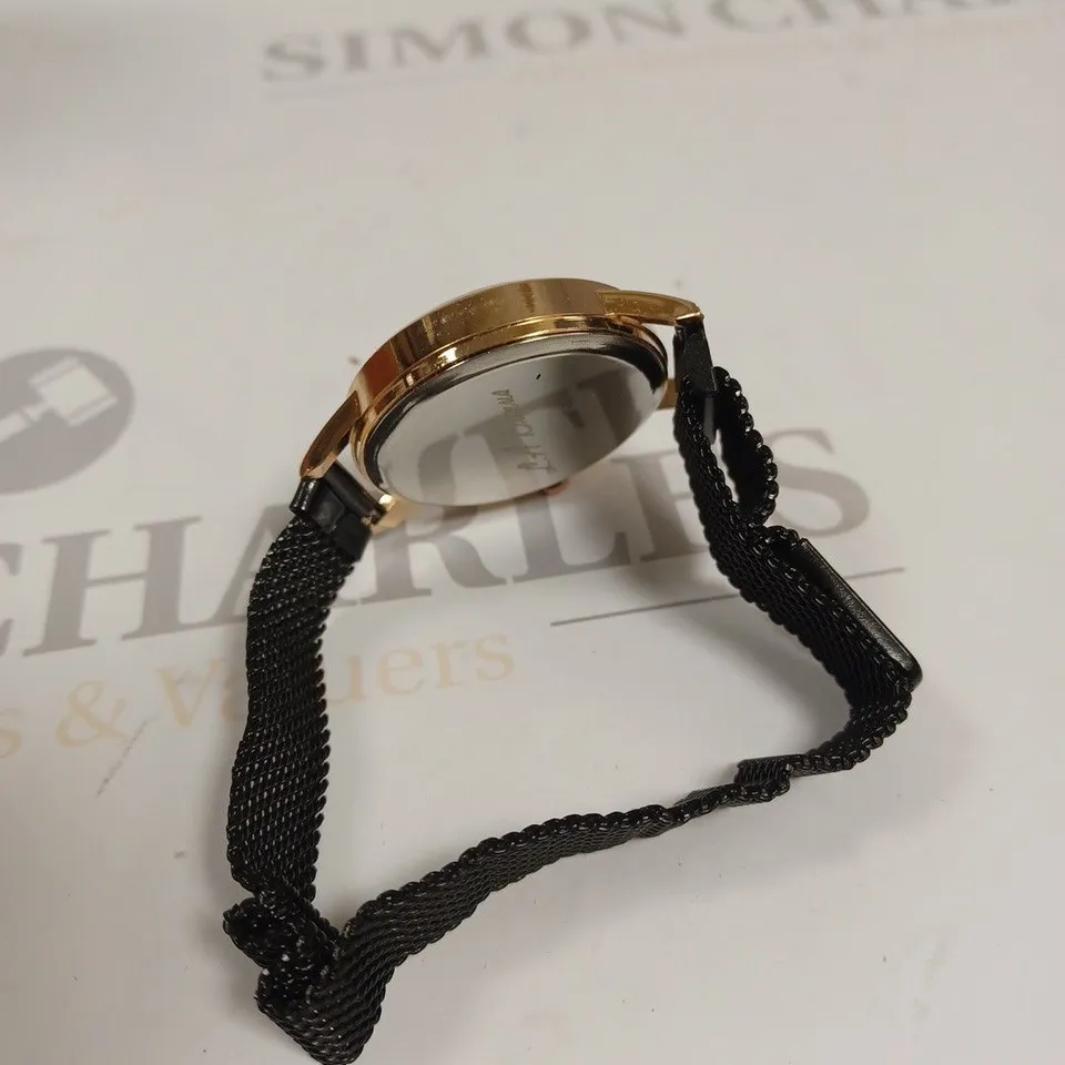 LADIES LA BANUS WATCH - CHAIN LINK METAL STRAP - MAGNETIC CLASP 