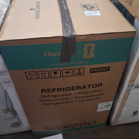 BOXED GRADE 1 HISENSE WHITE UNDERCOUNTER FRIDGE HISENSE RL170D4BWE FREESTANDING 56CM UNDER COUNTER FRIDGE - 132 LITRE 