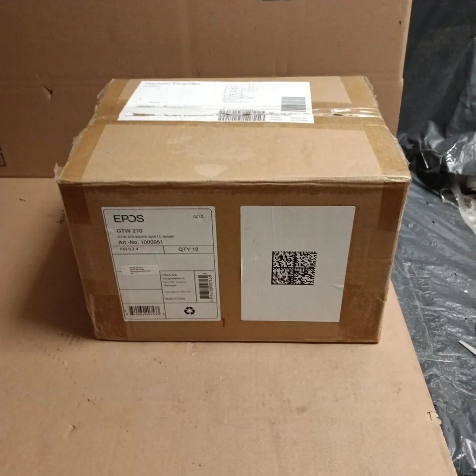 BOX OF APPROXIMATELY 8 EPOS GTW 270 GAMING EARPHONES - COLLECTION ONLY