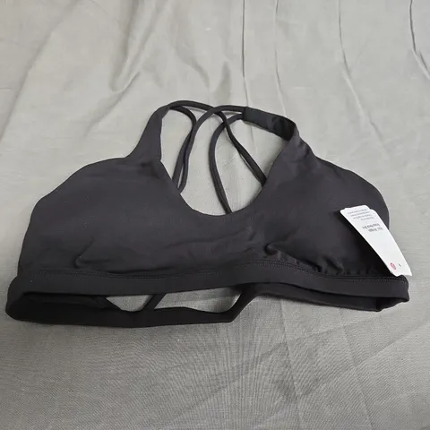 LULULEMON NULU STRAPPY SCOP NECK BRA SIZE 6