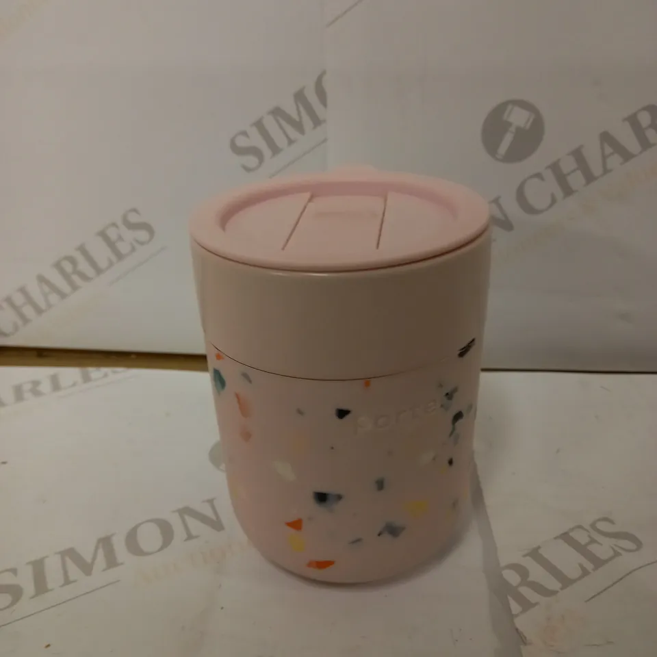 W&P WP-PMC-TZBL MUG, CERAMIC, TERRAZZO BLUSH, 12 OZ