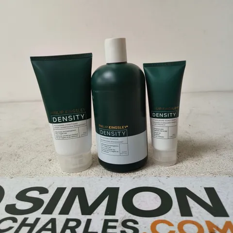 PHILIP KINGSLEY DENSITY HAIR CARE TRIO – SHAMPOO, CONDITIONER & SCALP MASK