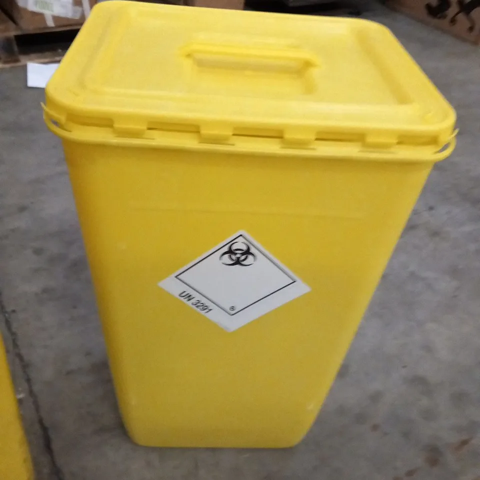 APPROXIMATELY 11 TALL SHARPS BINS UN3291
