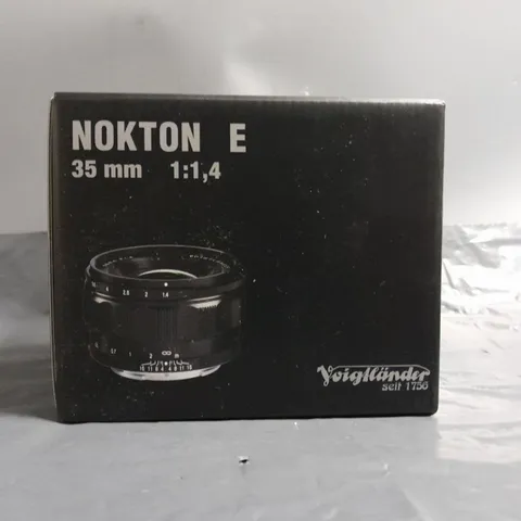 BOXED VOIGTLANDER CLASSIC NOKTON  35MM 1:1,4