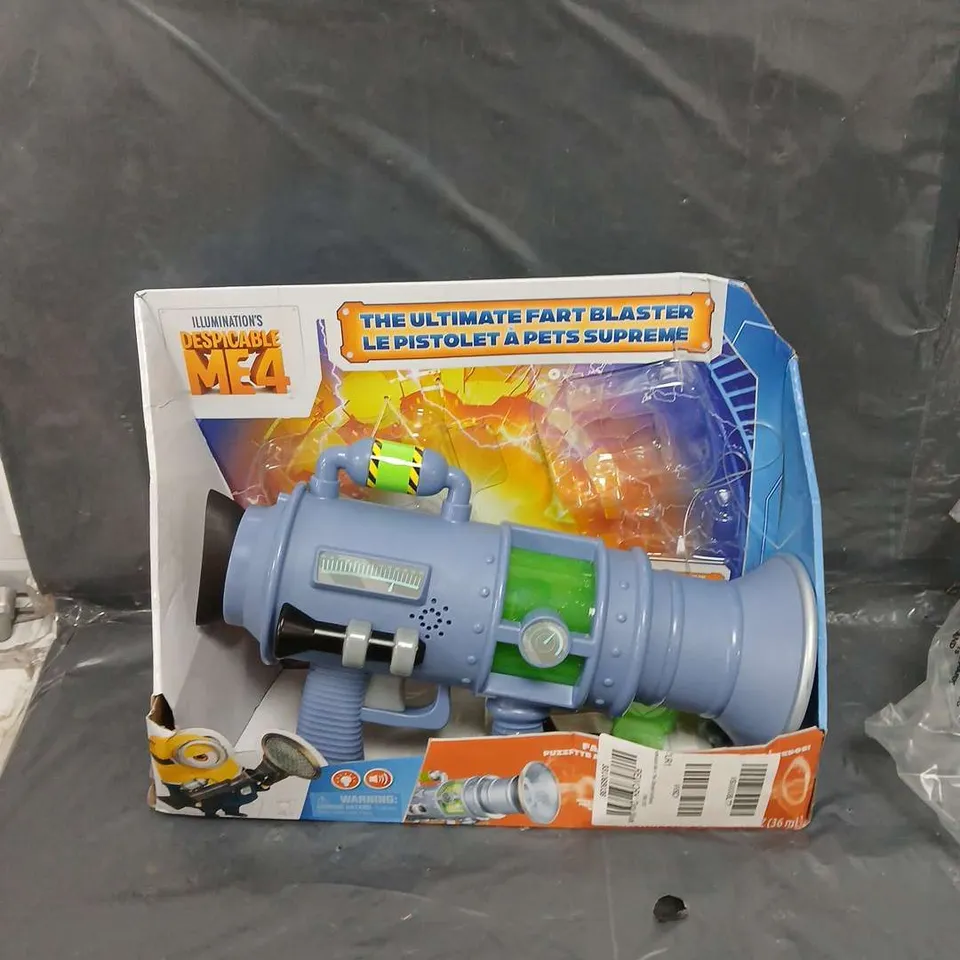 DESPICABLE ME 4 THE ULTIMATE FART BLASTER TOY