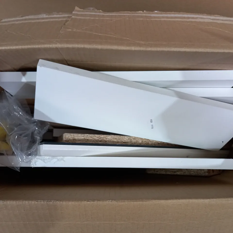 PRAGUE MIRROR 3 DRAWER BEDSIDE TABLE  RRP £109.99