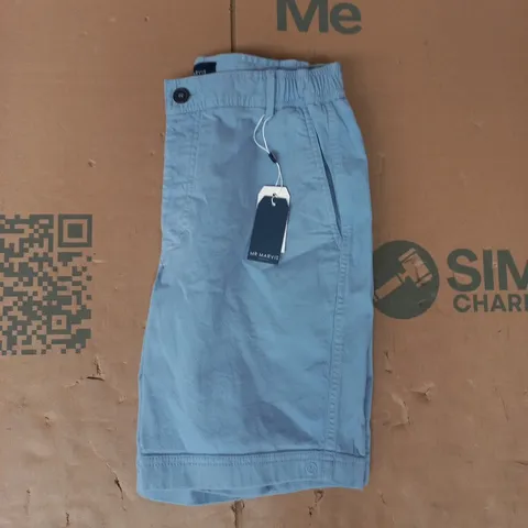 MR MARVIS SHORTS IN BLUE SIZE MEDIUM