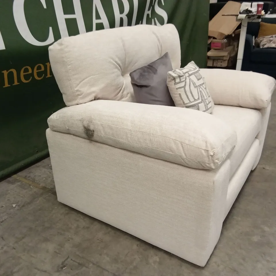 MEGAN FABRIC ARMCHAIR RRP £849