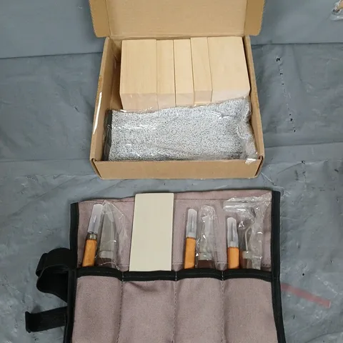 8PCE WOOD CHISEL KIT
