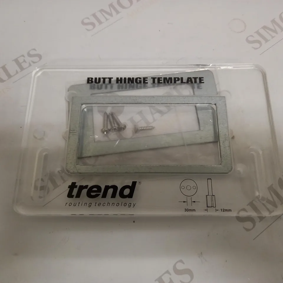 TREND TEMP/BH/A TEMPLATE BUTT HINGE 75/100MM