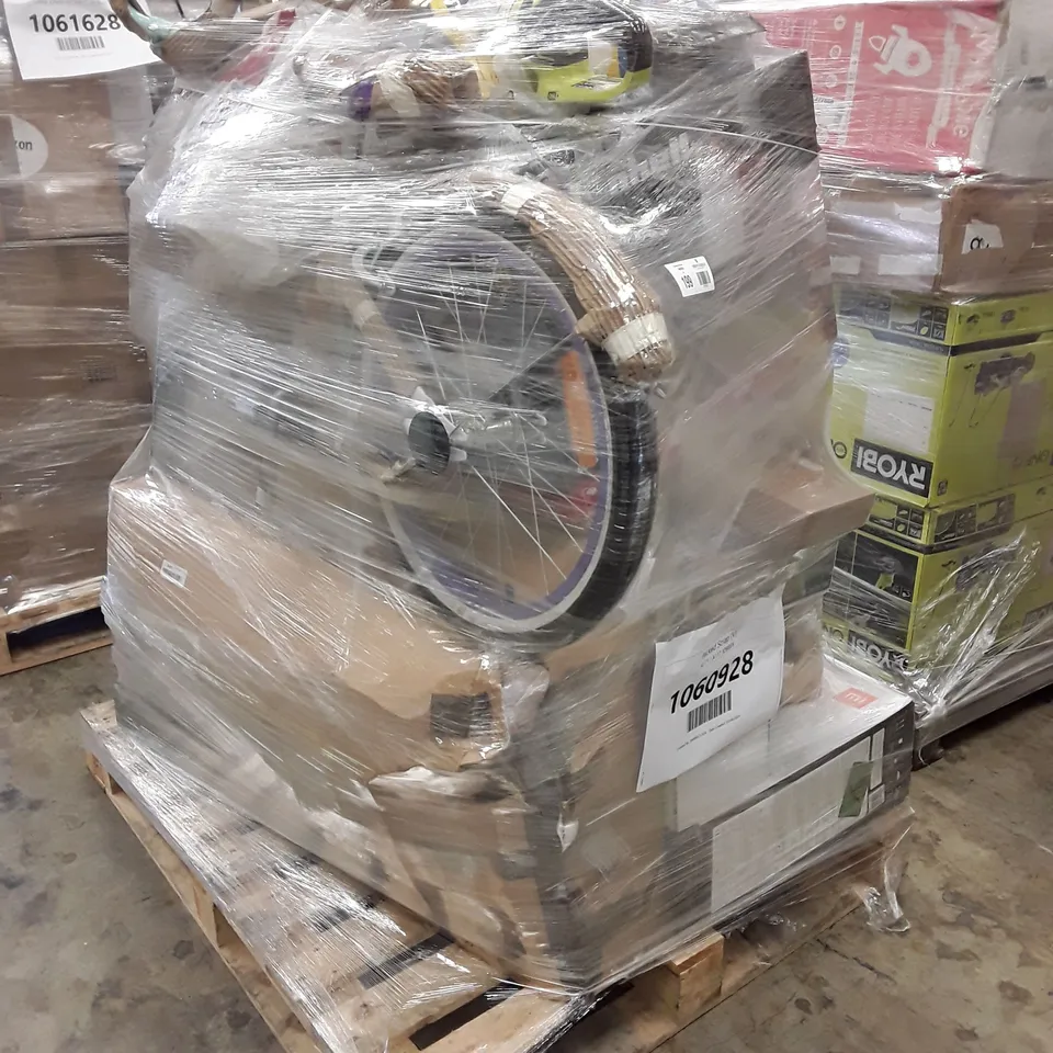 PALLET OF APPROXIMATELY 20 UNPROCESSED RAW RETURN HOUSEHOLD AND ELECTRICAL GOODS TO INCLUDE;