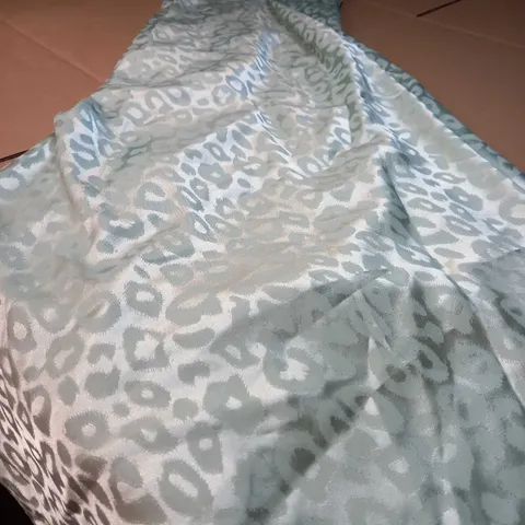 OMNES GREEN SATIN SLIP DRESS - SIZE 8