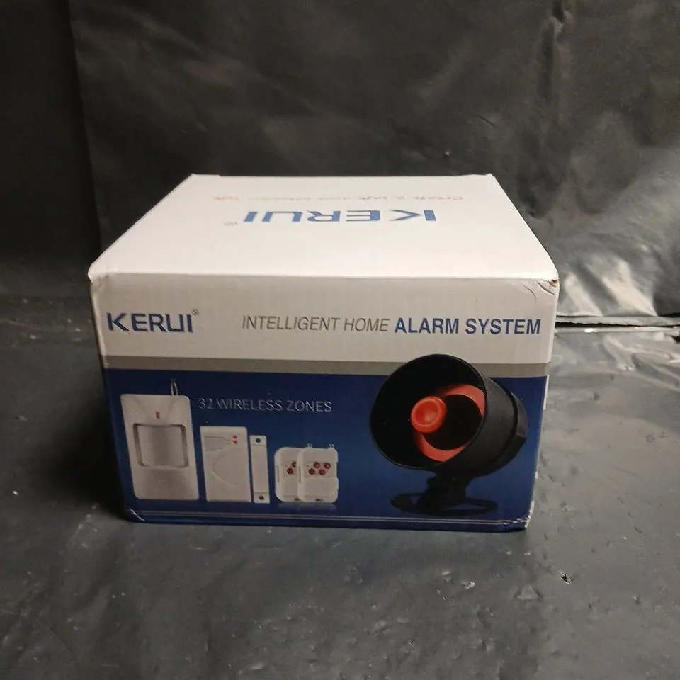 KERUI INTELLIGENT HOME ALARM SYSTEM – 32 WIRELESS ZONES (BOXED)