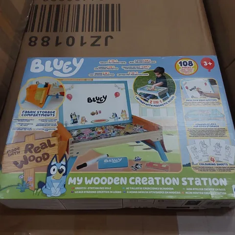 BOXED BLUEY MY WOODEN CREATION STATION