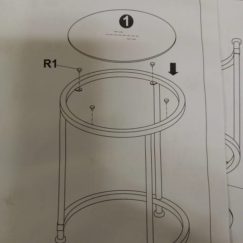 ARUBA NEST OF LAMP TABLES RRP £129.99