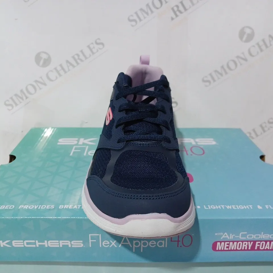 BOXED SKETCHERS FLEX APPEAL 4 LADIES TRAINERS - SIZE 5