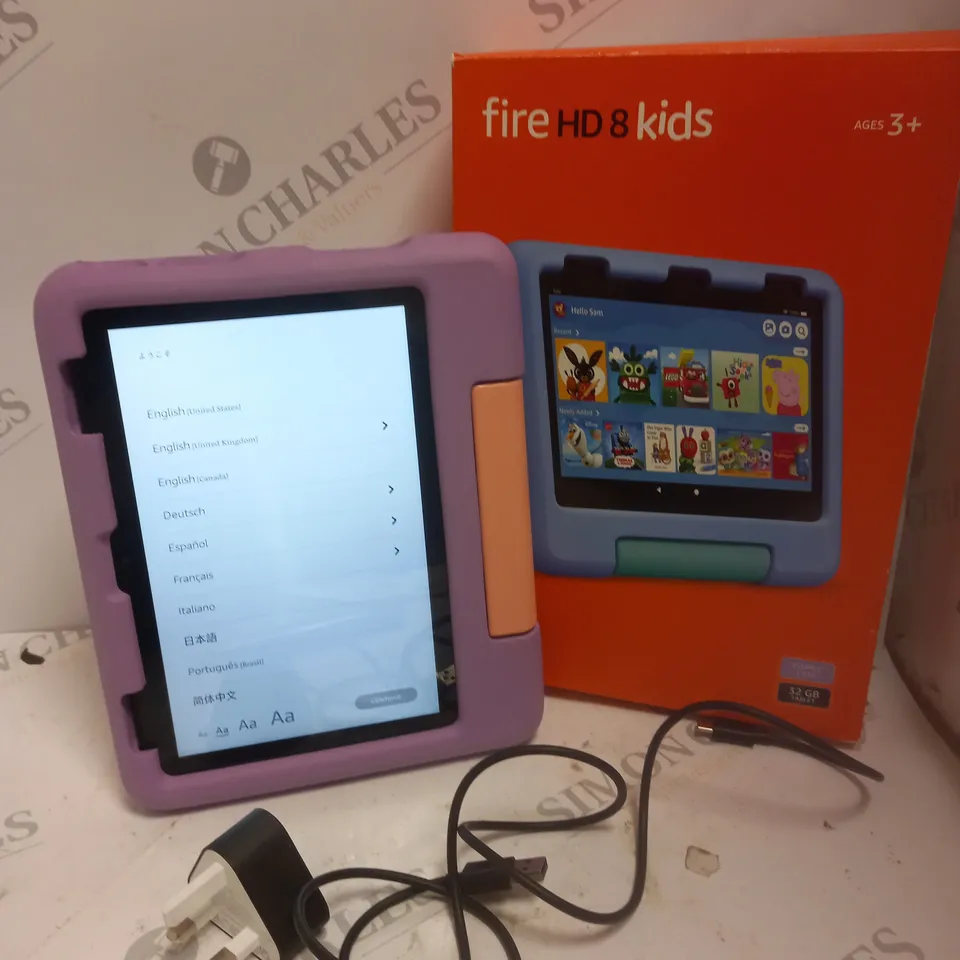 BOXED AMAZON FIRE HD 8 KIDS 8" TABLET