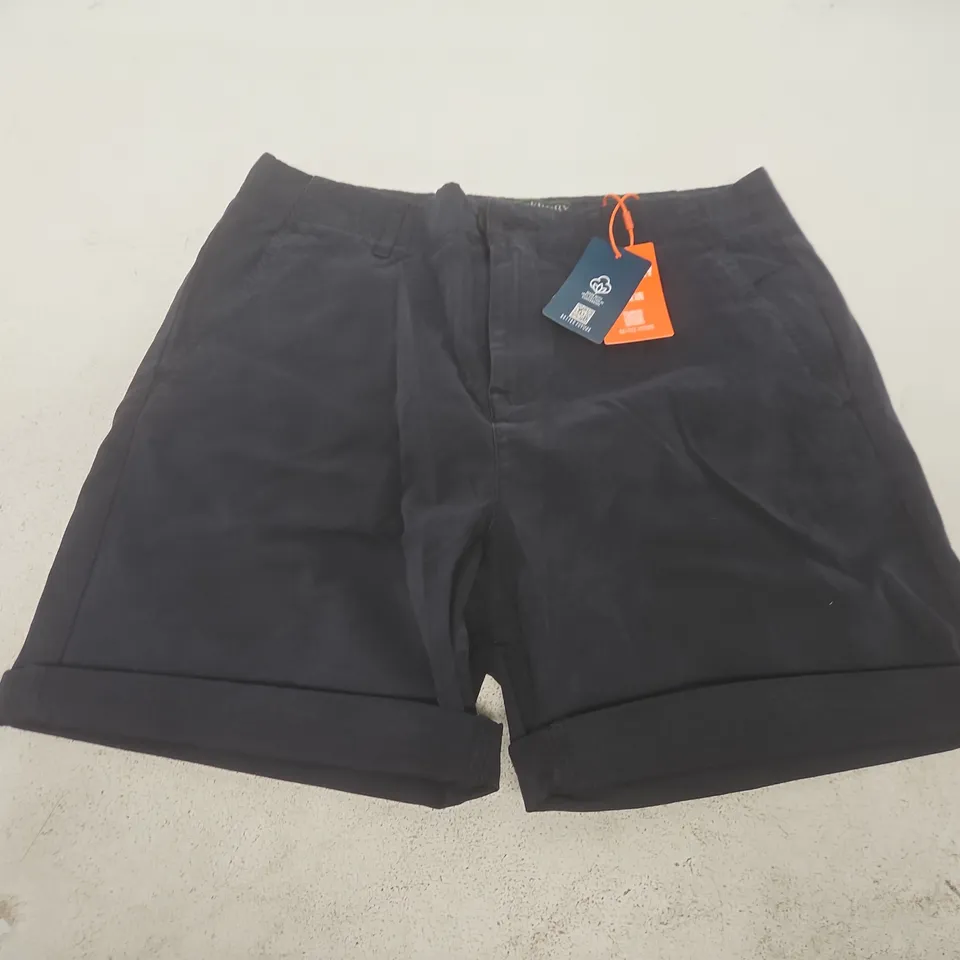 SUPERDRY CHINO SHORTS IN NAUTICAL NAVY - UK MEDIUM