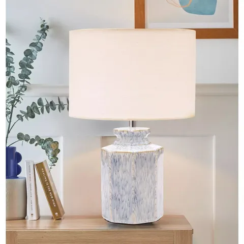 NORI CERAMIC TABLE LAMP - COLLECTION ONLY