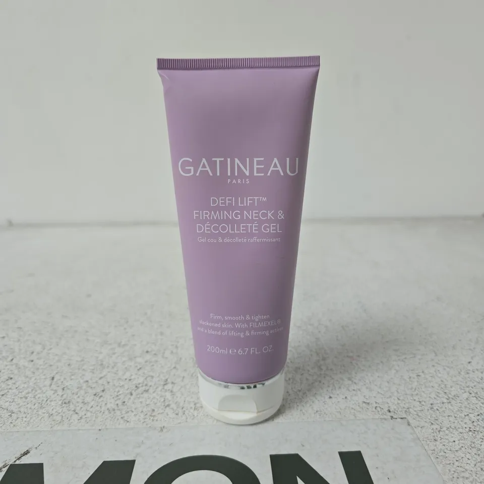 GATINEAU PARIS DEFI LIGHT FIRMING NECK AND DECOLLETE GEL 200ML UNBOXED