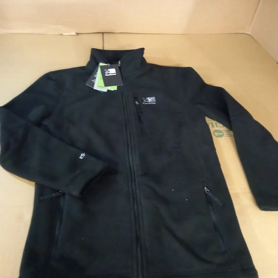 KARRIMOR FLEECE JACKET IN BLACK - XS