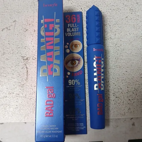 BOXED BENEFIT COSMETICS BADGAL BANG! VOLUMIZING MASCARA - BRIGHTENING BLUE